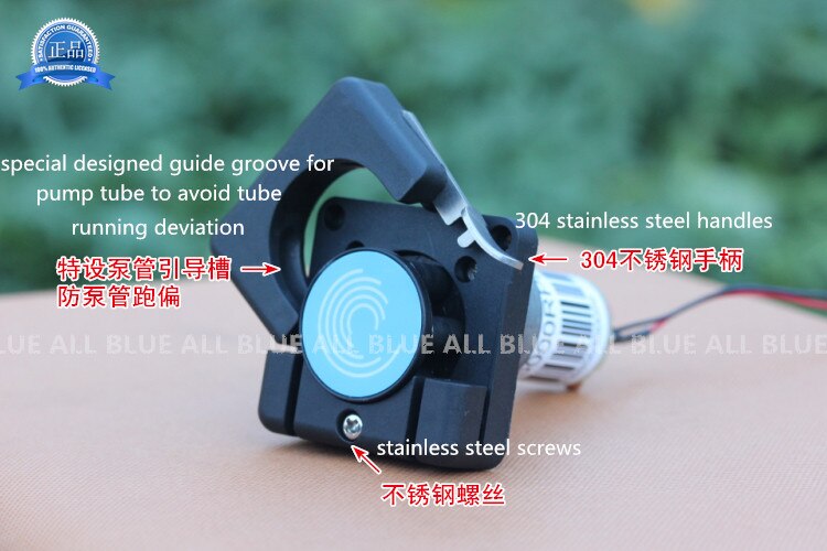 stepper motor peristaltic pump large flow rate peristaltic pump anti-corrosion vacuum pump priming dosing pump