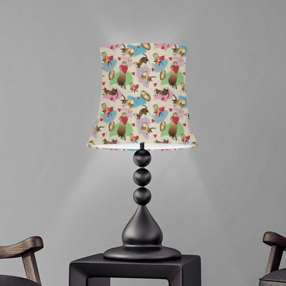 Modern tyglampa utskrift fereet sovrum lampskärm väggkonst lampöverdrag bord taklampa lock inomhusbelysning tillbehör: Yy3044 hsl