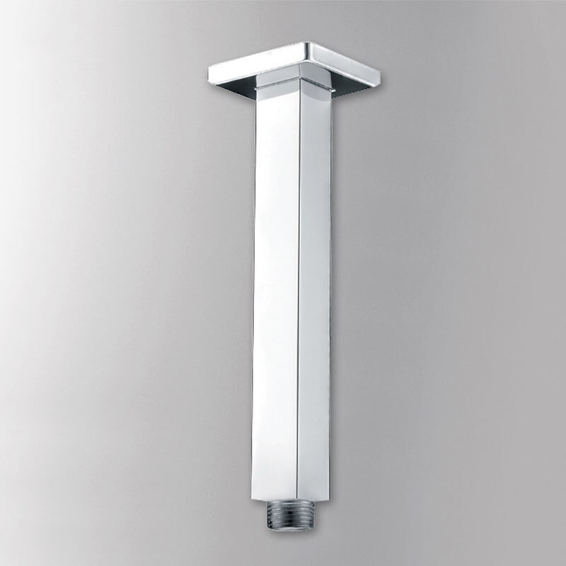 Chrome Shower Faucet Fix Arm Brass Brass Wall Ceiling Mounted Ceiling: Chrome C