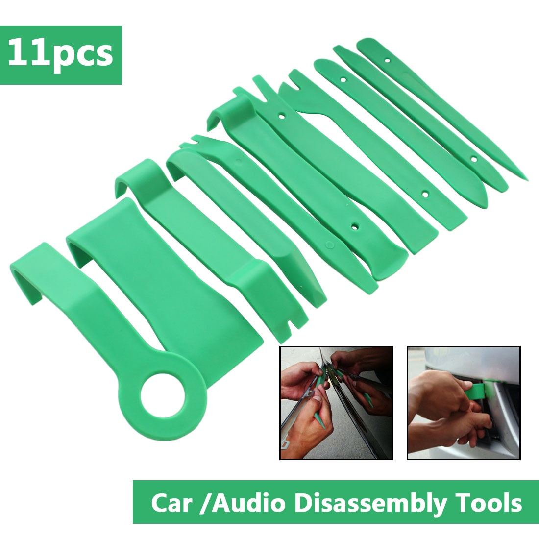 Dashboard Removal Opening Tool Set 11 Stuks Auto Radio Panel Interieur Deur Clip Panel Peutergereedschap Trim Diy Auto reparatie Tool Kit