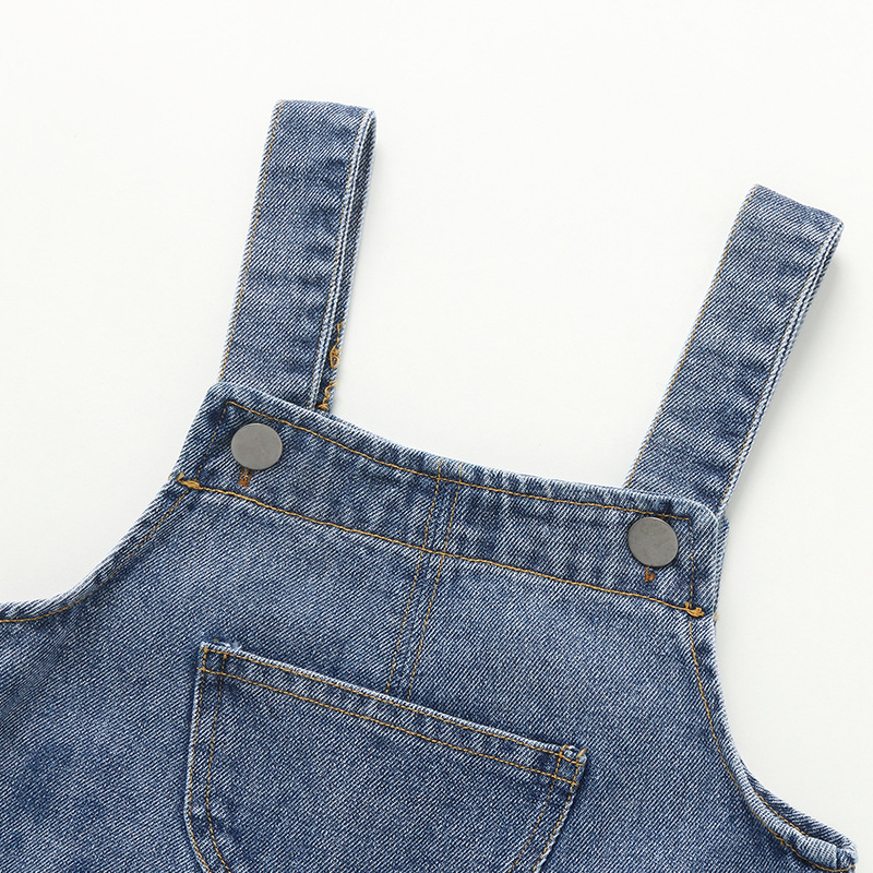 Baby Denim Overall Frühjahr Und Herbst Baby Hosen Jungen Netter Hosen Frühling Kleidung