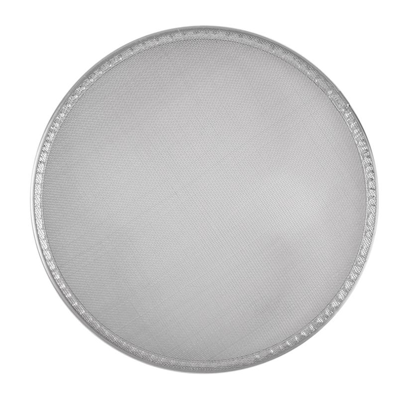 Rustfritt stål sølv nett mel sikt kjøkken finmasket mel sil kake bakepulver filter netting