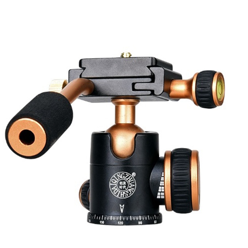 Q160 Professionele Reizen Camera Statief Bal Hoofd Handvat Pan Hoofd Compatibiliteit Voor Digitale Camera: Default Title
