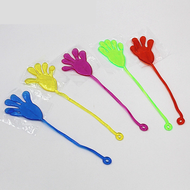 5 stks/zak Squishy Kleverige Handen Antistress Slap Palm Fun Joke Nieuw Speelgoed Voor Kinderen Squishi Anti-Stress squishies: Default Title