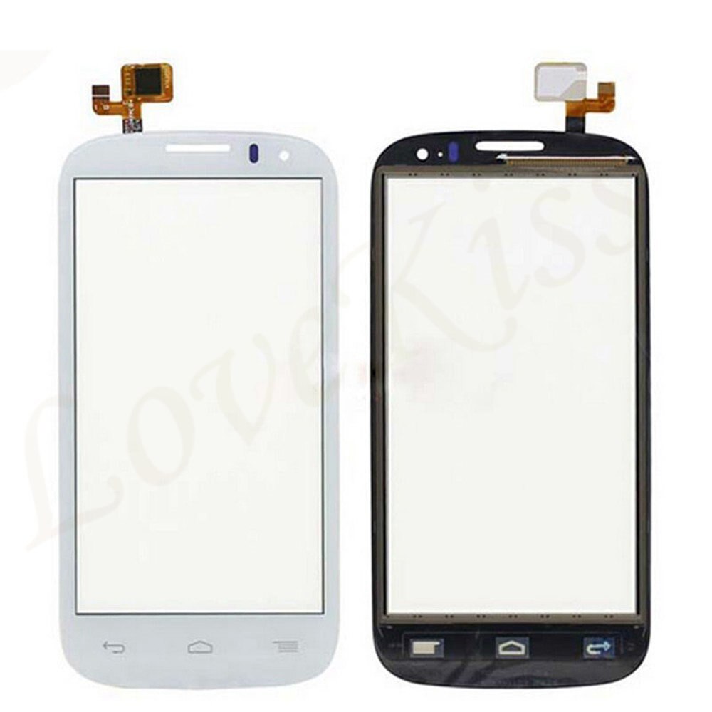 Panel frontal de pantalla táctil para Alcatel One Touch Pop C5 OT 5036 OT-5036 5036D Sensor de pantalla táctil pantalla LCD digitalizador cubierta de cristal