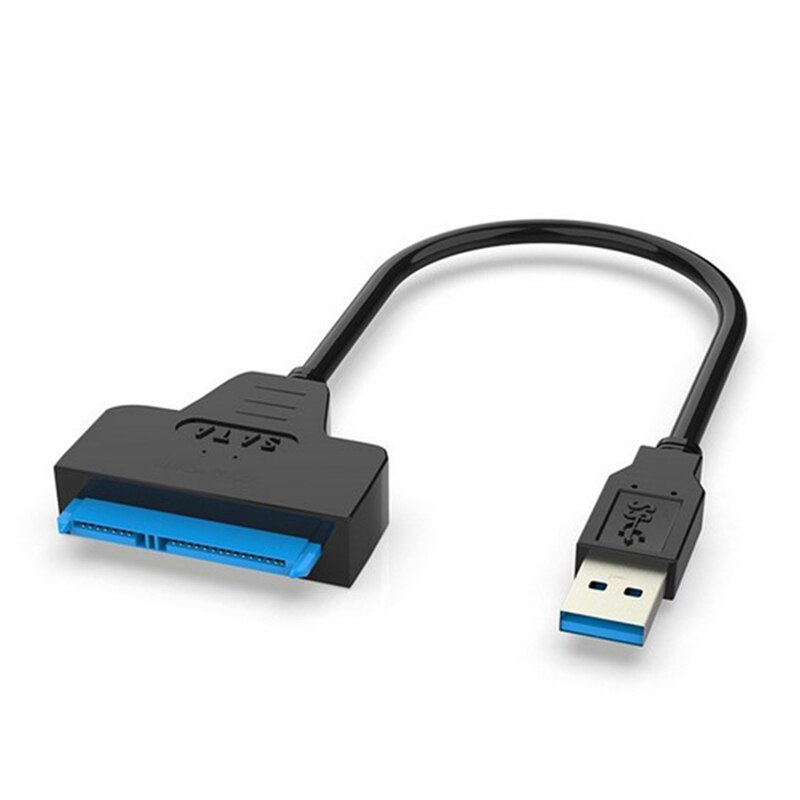 Adaptador de disco duro externo USB 3,0 a SATA de 2,5 pulgadas, lector para Cable SSD HDD