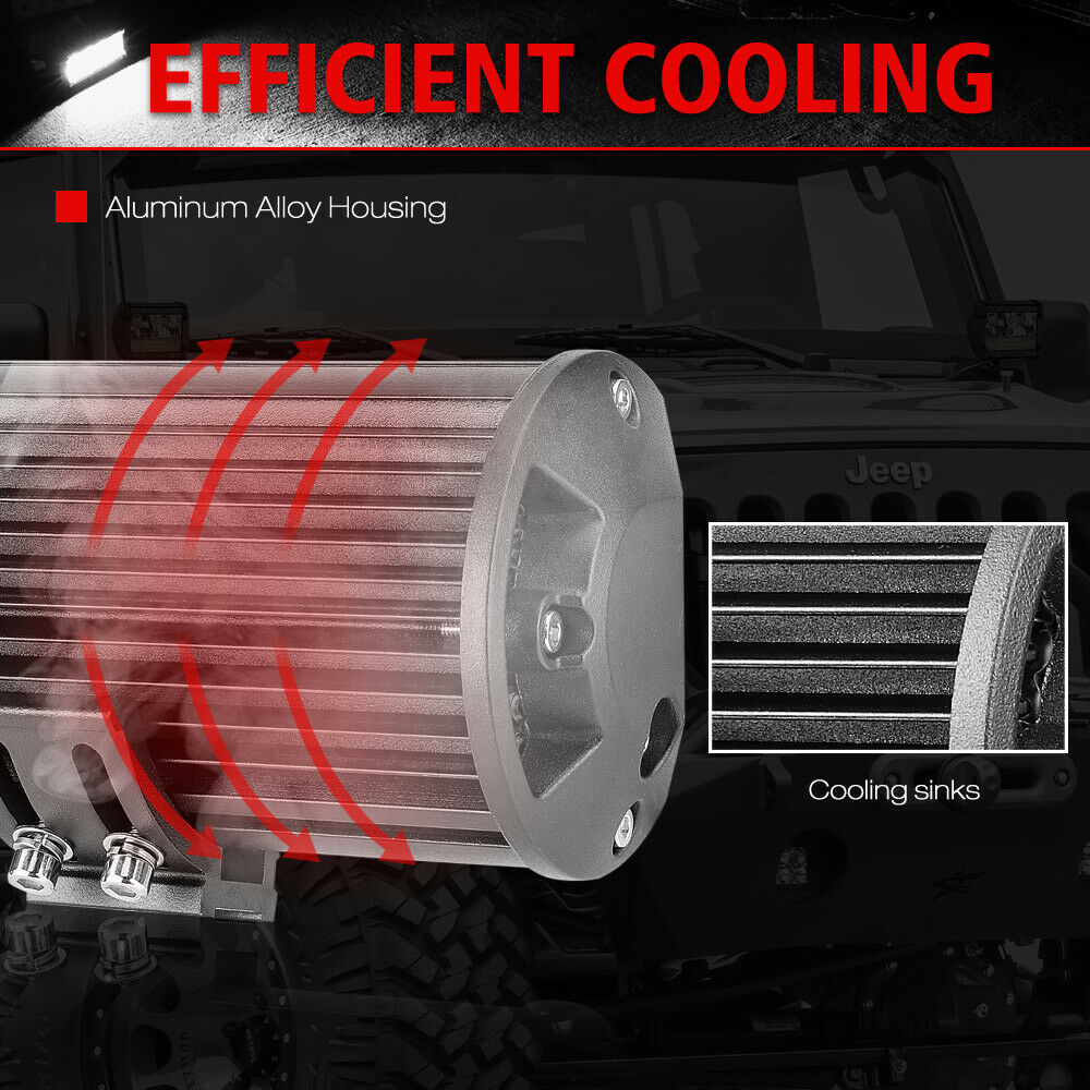 Nlpearl 12v 24v 4 ~ 20 inch led-balk offroad spot flood beam led-lichtbalk voor auto, vrachtwagen, boot, tractor 4 x 4 atv barra led-werklamp