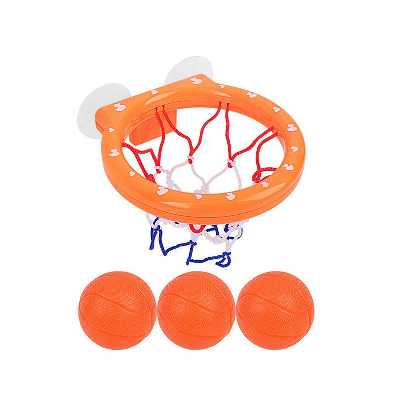 Peuter Bad Speelgoed Baby Kids Schieten Mand Bad Water Play Set Voor Meisje Jongen Met 3 Mini Plastic Basketballen Grappig douche