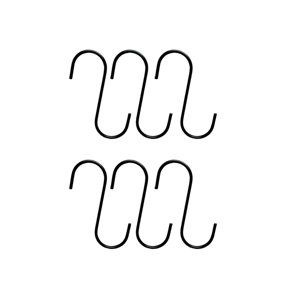 15 st s typ krok multifunktion bärbara rostfria krokar kökskrokar