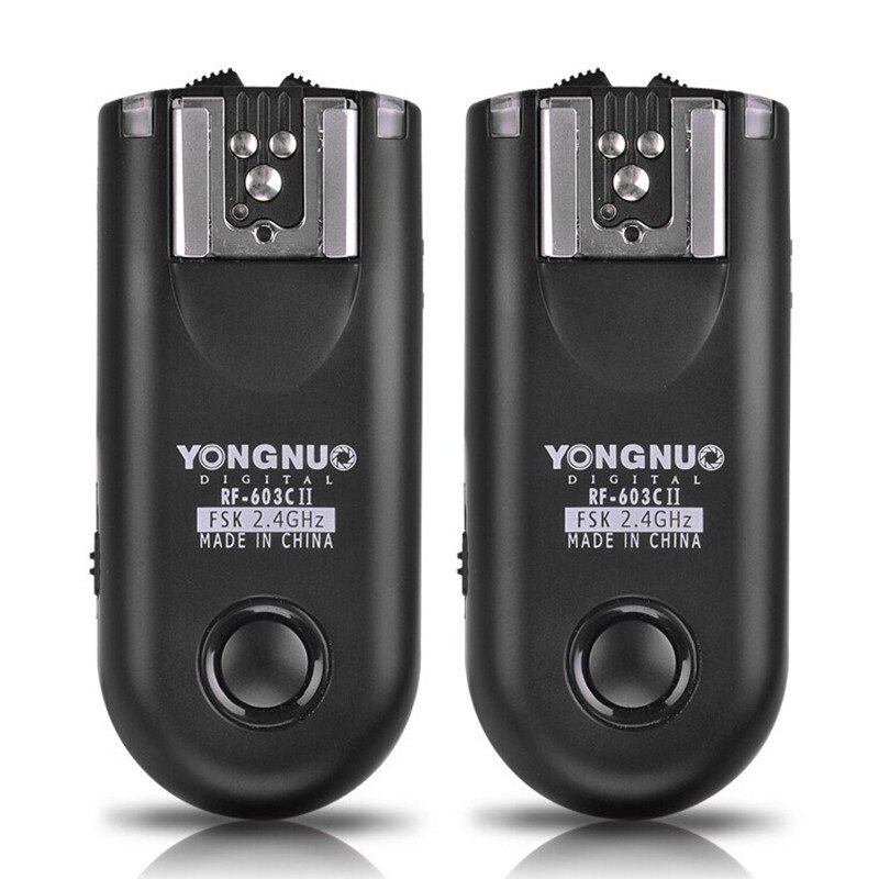 Yongnuo rf -603 ii c1 radio trådløs fjernbetjening flash-trigger til canon 1100d 1000d 600d 700d 650d 100d 550d 500d 450d 400d 350d 300d