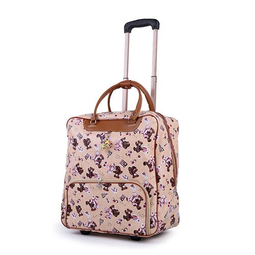 Chengzhi Mode Vrouwen Trolley Strepen Bagage Rollende Koffer Casual Reistas Op Wielen: 6