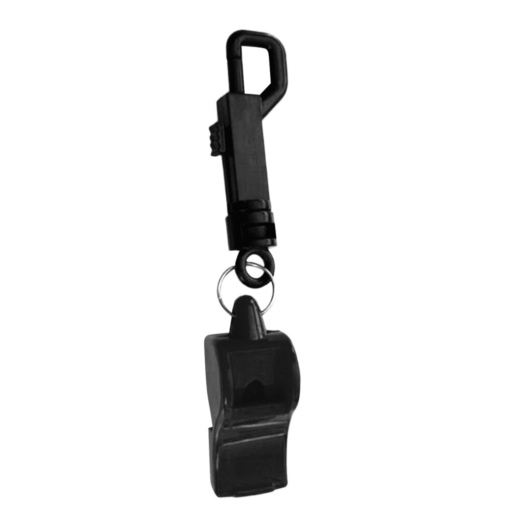 6x buceo snorkel silbato de seguridad submarino con cinturón de broche Clip