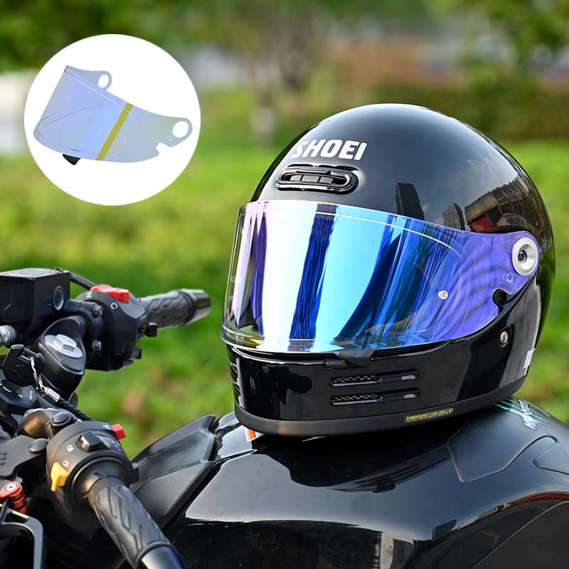SHOEI Glamster CPB-1V Motorradhelmlinse retro Integralhelm Visier Anti-UV Casco SHOEI Motorradzubehör