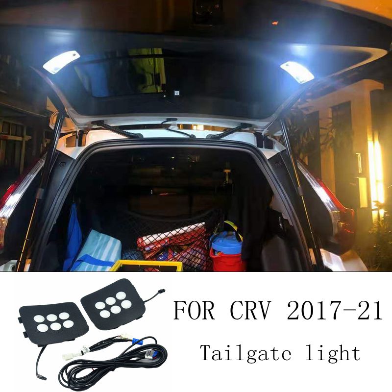 Honda crv:lle takavalo takaluukun valo takaluukun valo led auton yö takaluukun valaisin sisätilojen kunnostus matkalaukun valo retkeily