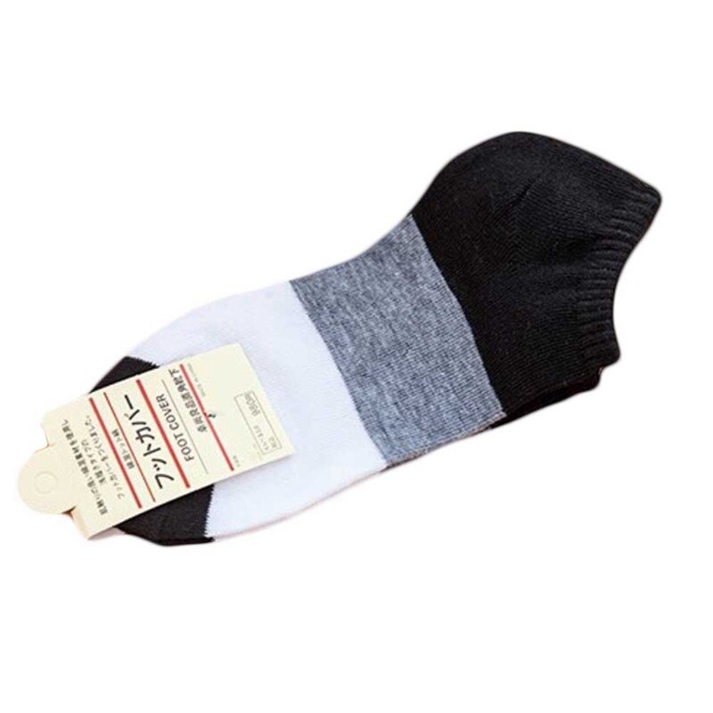 Women Socks Breathable Sports socks Solid Color Boat socks Comfortable Cotton Ankle Socks Korean Style Polyester Cotton Socks: BK