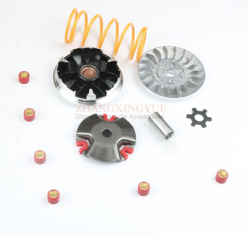 Scooter performance variator sæt & 1k 1.5 2k torsionsfjeder til tng  ls49 ss49 venice 49 50cc 2- takt: 1.5k-4.5g