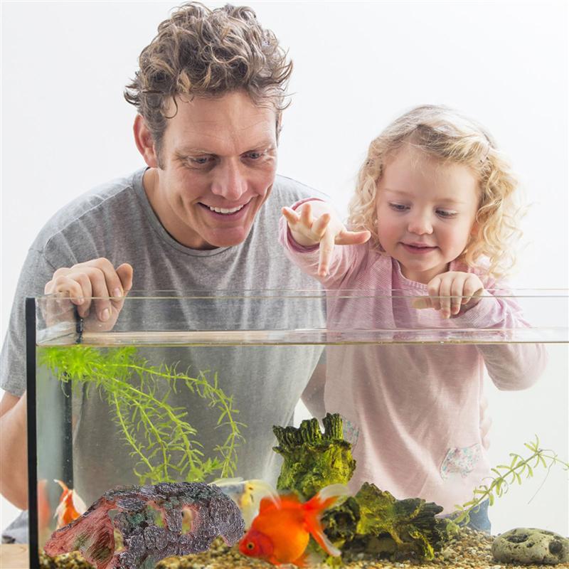 1pc Aquarium Trunk Cave Resin Durable Fish Shelter Aquarium Habitat Aquarium Ornament Fish Tank Trunk for Fish Tank Aquarium