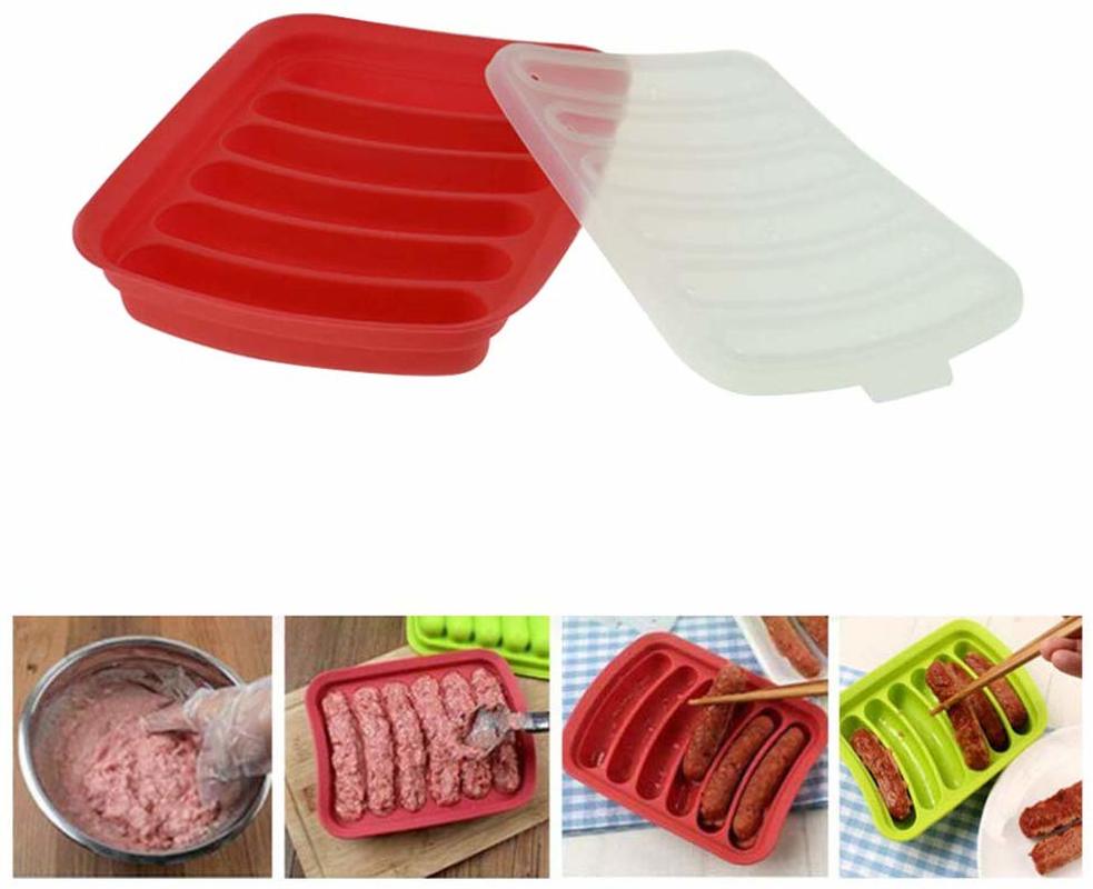 Moule de cuisson en silikone, hundeform  kt0021 miljøvenlig, lager grøn / rød / gul / blå / / xinchen