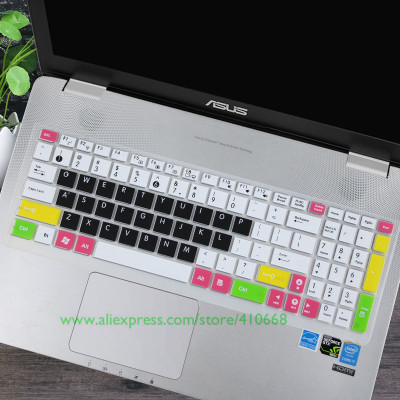 Laptop keyboard Cover Skin For Asus N76 N76V N76VB N76VJ N76VM N76VZ N750 A73 ZX70 GL702 K751 A751 FX71 Pro S V J L 17.3 inch: Color 1