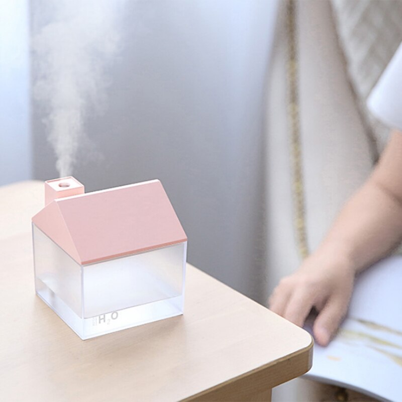 House Humidifier Ultrasonic Air Mist Ice Maker Portable Fragrance Indoor Suitable for Office