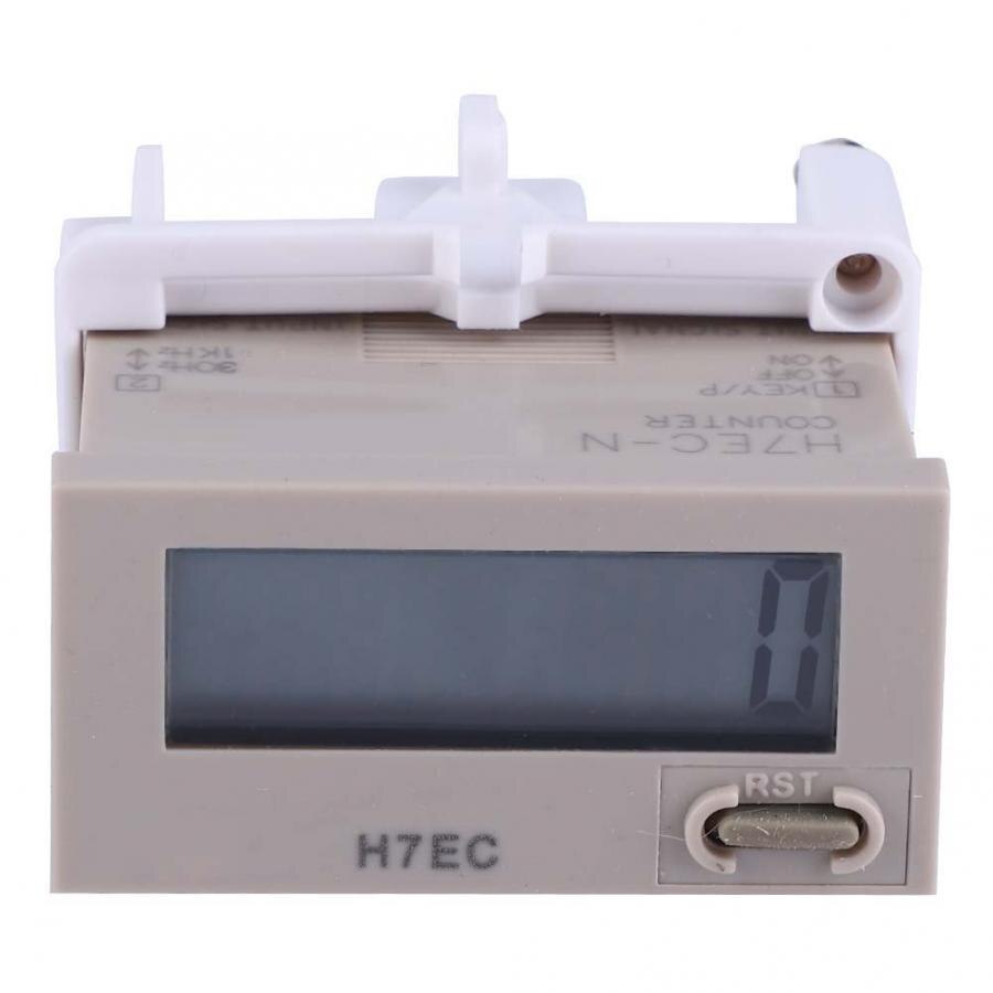 H7EC-N without Input Voltage Digital Electrical Counter Totalizer with 8-gigit LCD Display