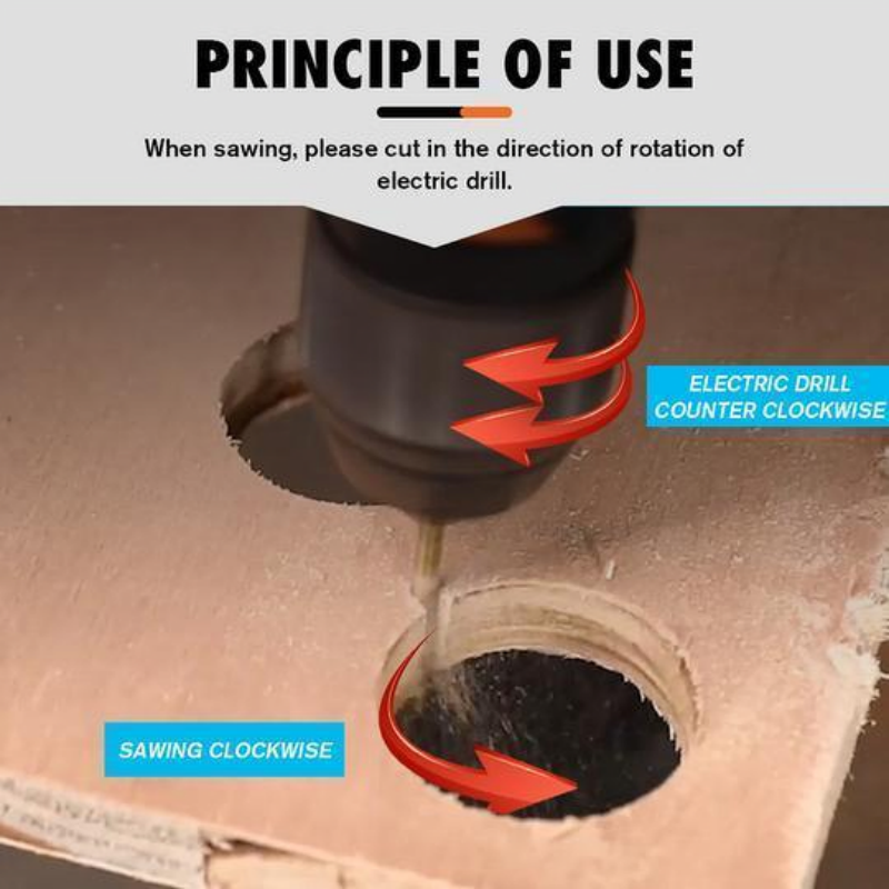 6 Pcs Multifunctionele Kobalt Boor Set Spiraal Schroef Metric Composiet Boor Tap Twist Boor Set metalen Houtbewerking Tool