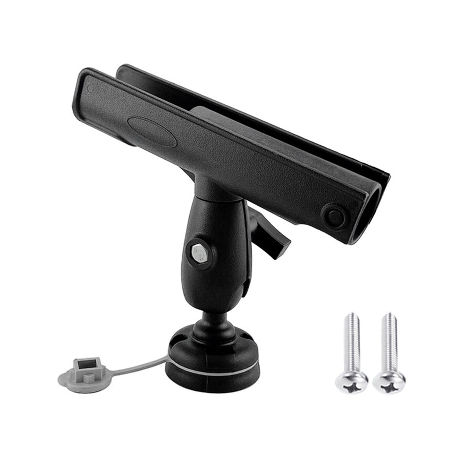 Boat Durable Marine Adjustable Angle Storage Rack For Kayak ABS 360 Degree Rotation Portable Universal Fishing Rod Holder: C