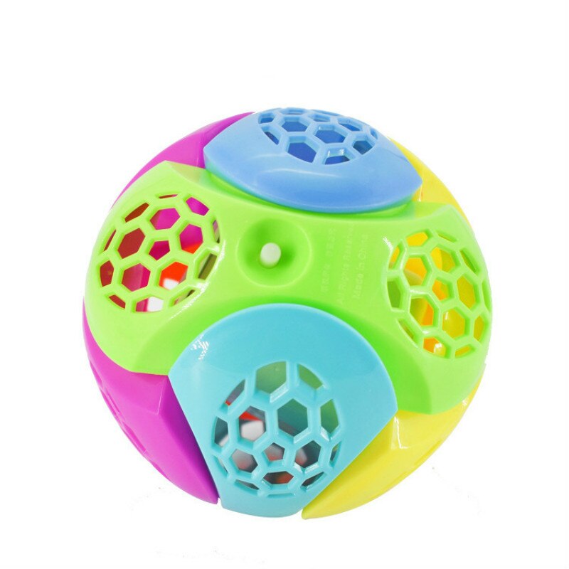 Regenbogen spleißen dance ball spielzeug flash musik dance ball DIY montage dance ball