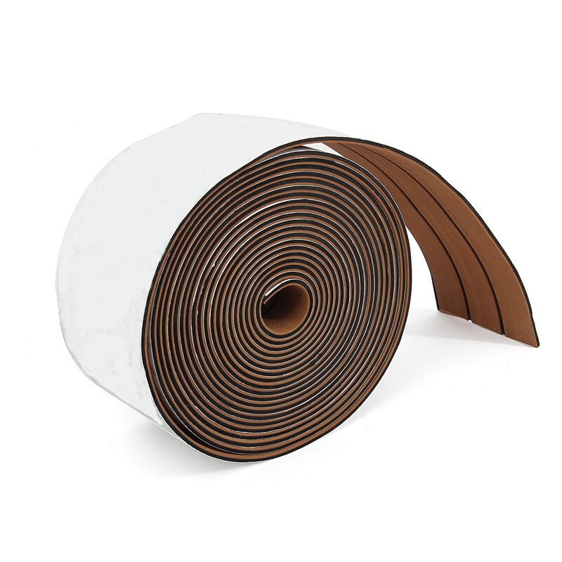1 rouleau 2400X17Cm Eva mousse teck pont feuille auto-adhésif bateau Yacht synthétique platelage mousse tapis de sol