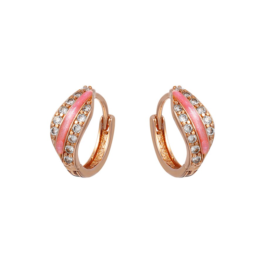 Xuping Moda di Lusso Semplice Semplice Orecchini a Forma di affascinante Dei Monili di Stile per Le Donne Superiore di Vendita Temperamento Regali 80483: 80426