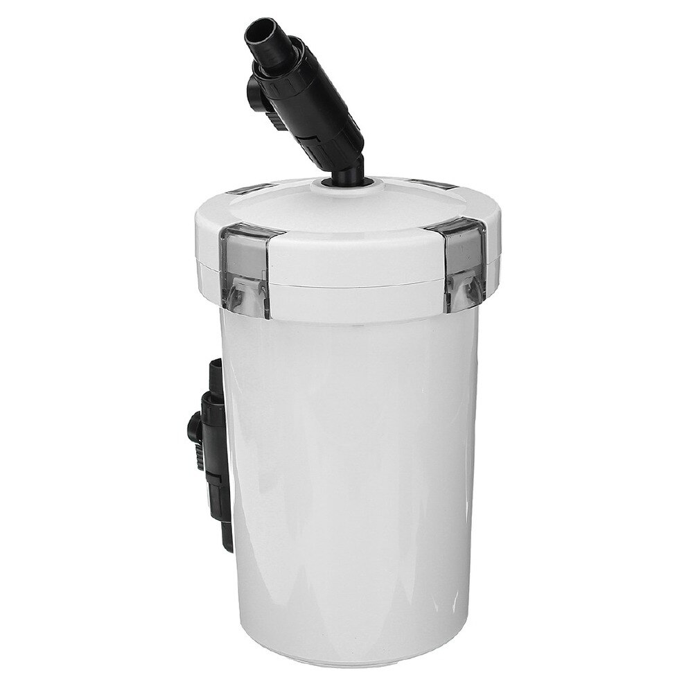 SUNSUN HW-602 HW-603 Ultra Quiet 4-Stage External Canister Filter Pump Aquarium Filter Bucket for 60cm Fish Tank with Sponge