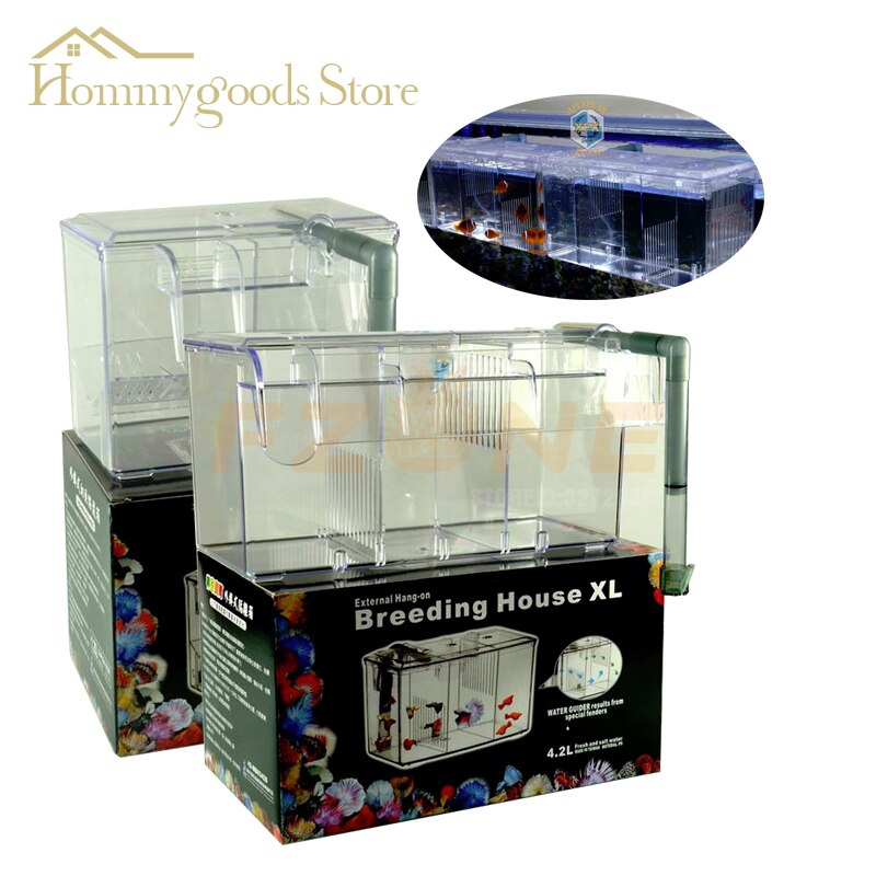 Boîte d'élevage de poissons, Aquarium, séparation des flux d'eau, réservoir de plantes