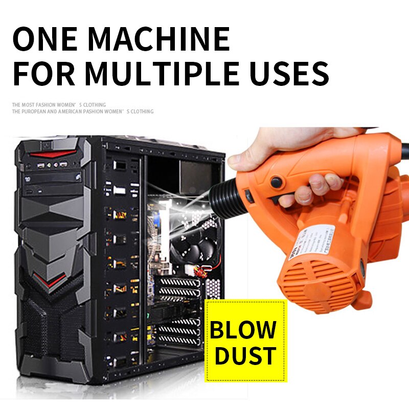 1280W Gokautomaat Stofzuiger Dust Blower Industriële Stofafzuiging Blower Muur Polijstmachine Algemene Zuig Fan