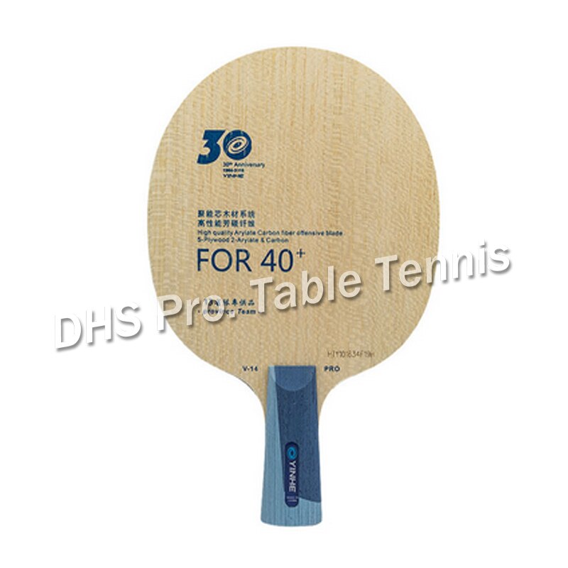 YINHE Galaxy V14 PRO Provincial (V-14 PRO, 5+2 ALC, 30th Anniversary Version) Arylate Carbon Table Tennis Blade Ping Pong Bat