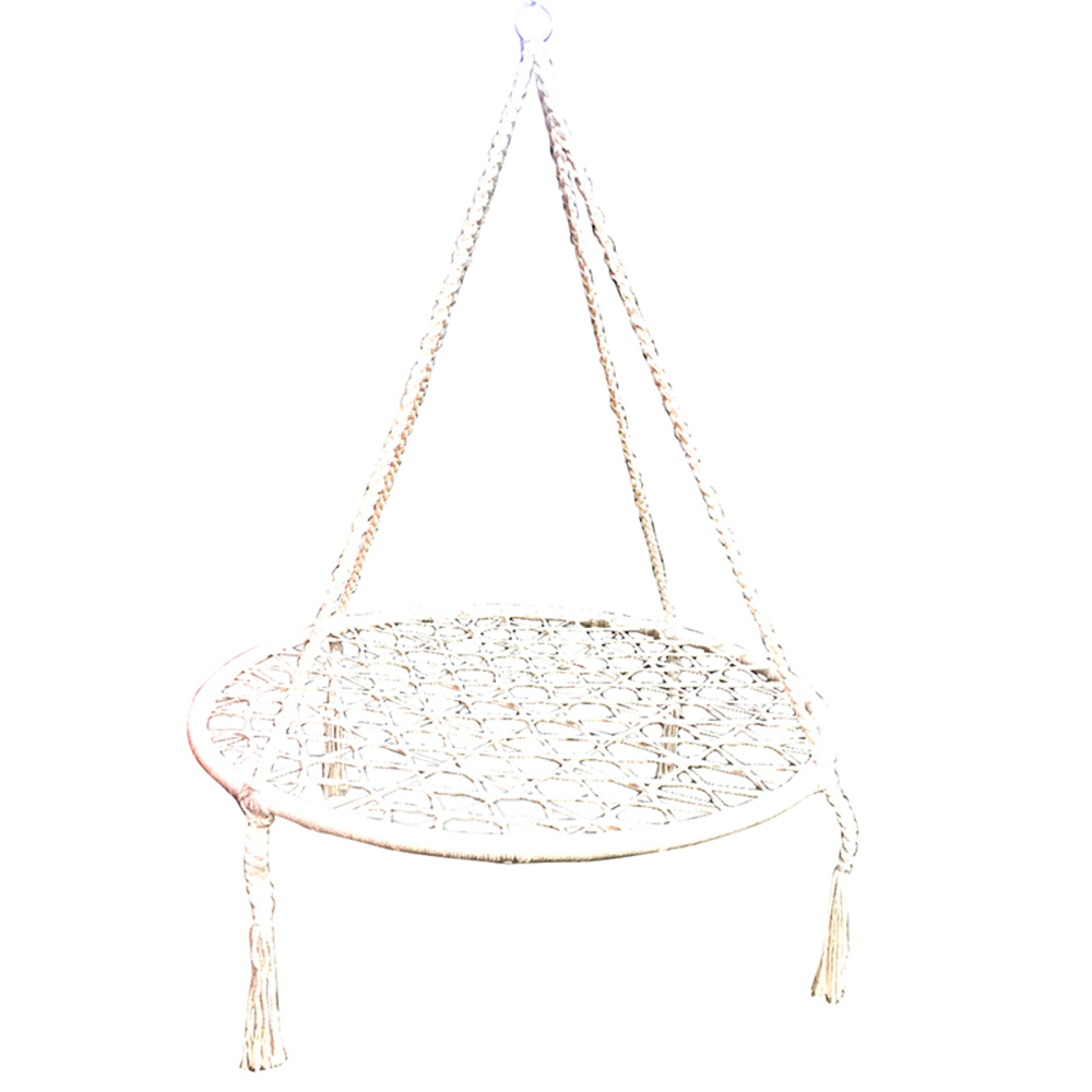 Round Hammock Swing Hanging Chair Outdoor Indoor Furniture For Garden Dormitory Children Adult Comfortable Chair Hammock Bed: Default Title