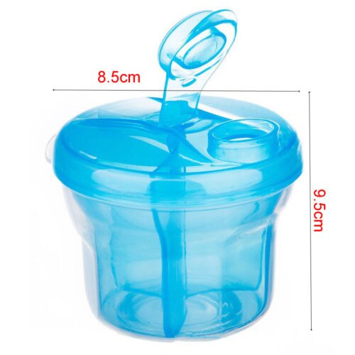Spedbarn baby melk pulver formel dispenser mat beholder potten oppbevaring mateboks
