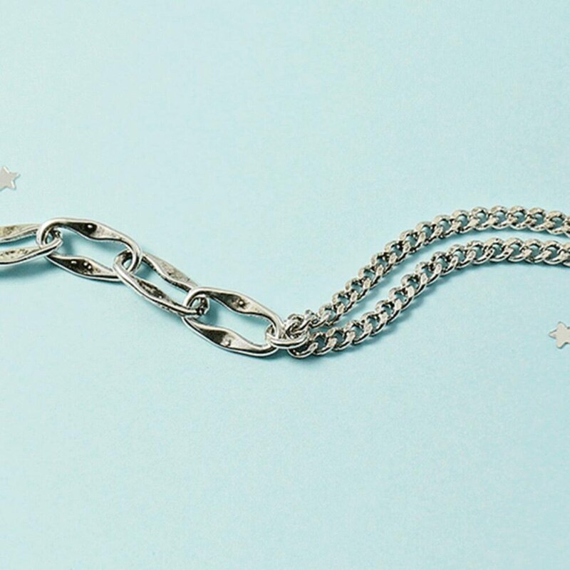 Pulseras Vintage de Plata de Ley 925 para mujer, joyería de , brazalete empalme Simple para chica, de San Valentín, KOFSAC