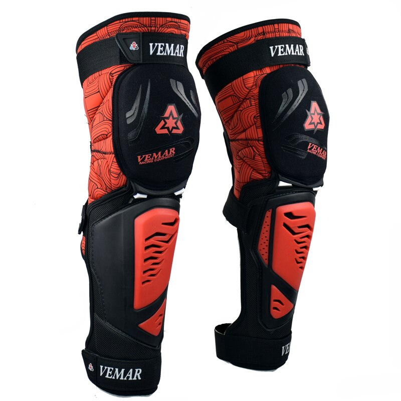 VEMAR MTB Knee Protector Guard Mountain Bike Knee Pads Slider BMX DH ATV Motorcycle Protective Gear Motocross Knee Protection