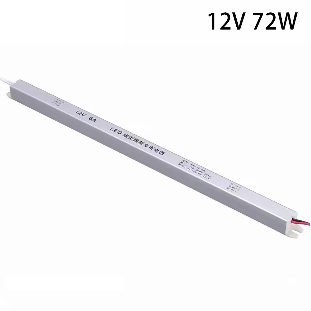 LED Driver Power Supply Lighting Transformer Switching LED Driver AC220V To DC 12V/24V Board Power Part For LED Light Strip Lamp: GRAY