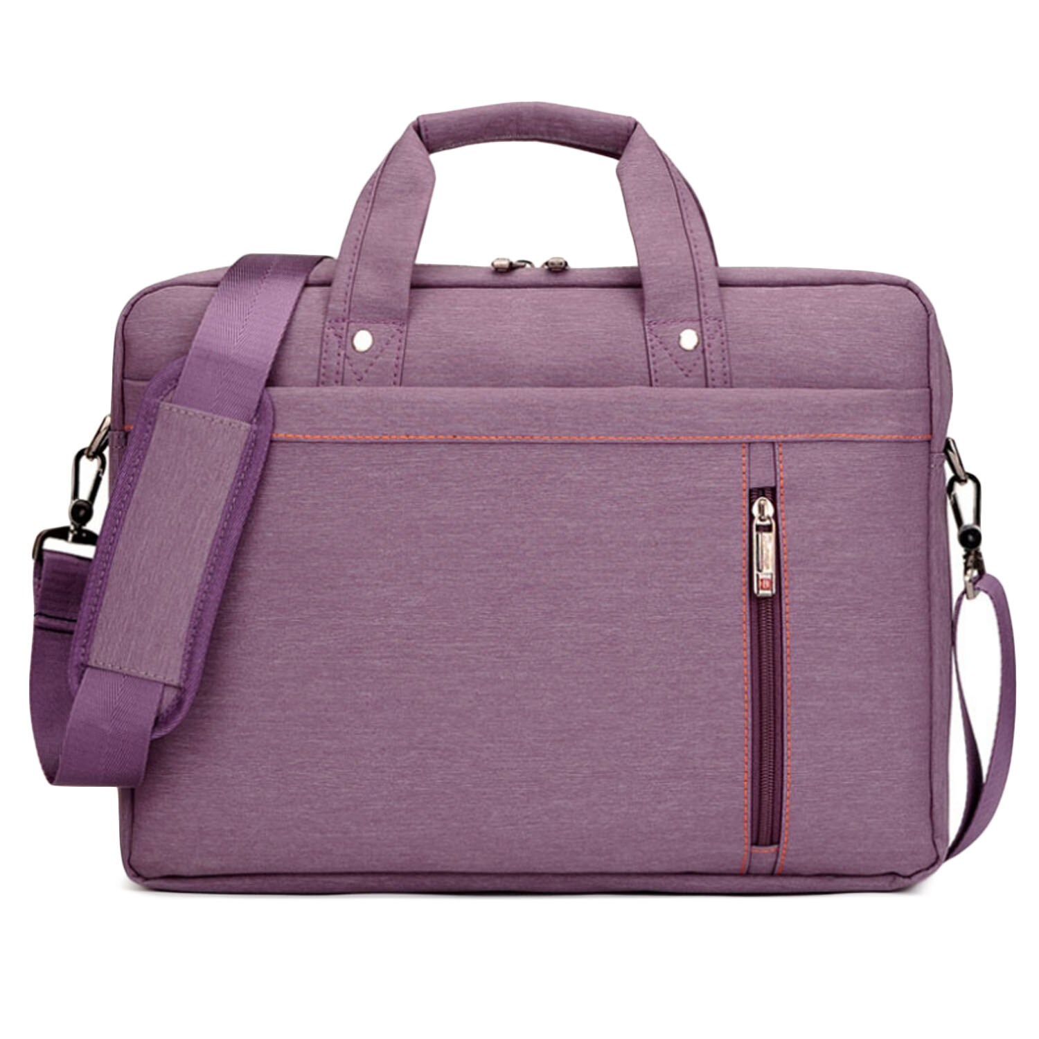 Besegad Tragbare Laptop Fall Abdeckung Tragen Handtasche Schulter Tasche Sleeve für Apple Macbook Universal Notebook Tasche 13 15,6 17,3 zoll: Purple / 15.6inch