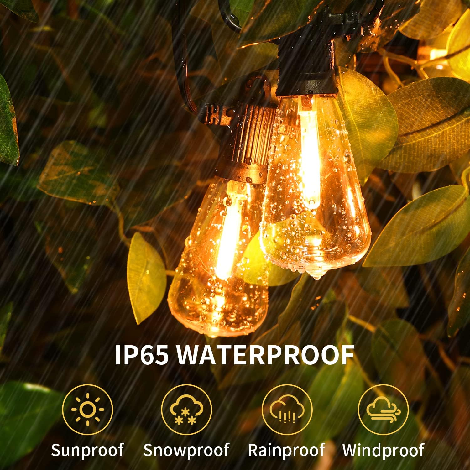 9,5M/12M buitenverlichting op zonne-energie met afstandsbediening, IP65 weerbestendig, LED-lampen op zonne-energie aansluitbaar voor terras, tuin, balkon