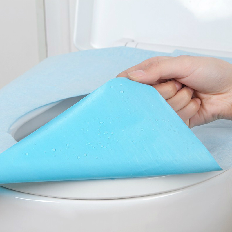 BUCHNIK Travel Disposable Toilet Seat Pats Waterproof PE Covers Portable Paper Pad Trip Luggage Essentials Accessories Item