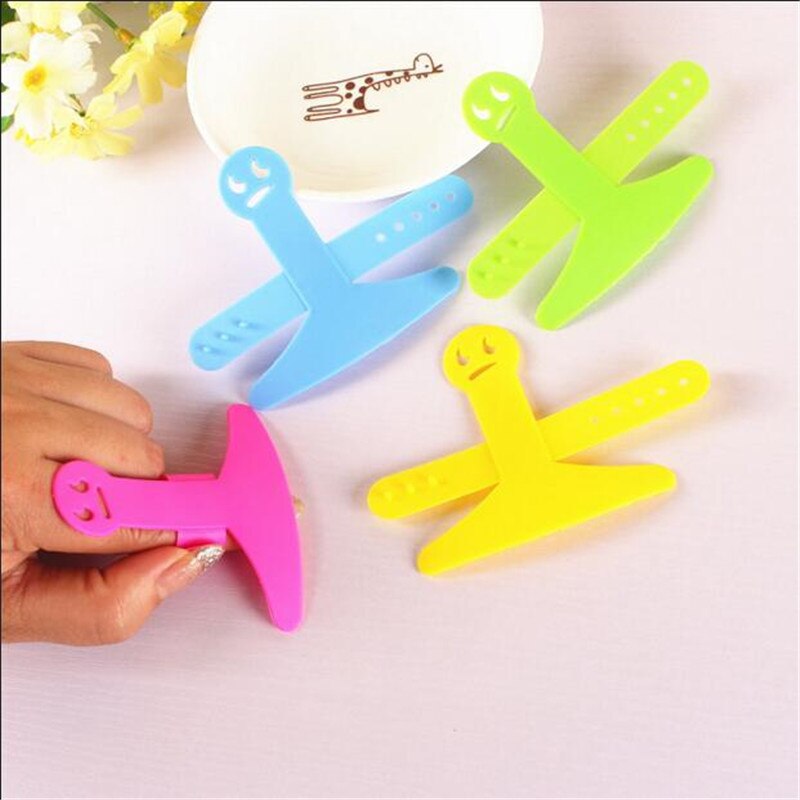 HOMETREE 2 Pcs Plastic Finger Guard Bescherm Vinger Hand Niet Pijn Cut groente Tool Veiligheid Vinger Protector Keuken Gadgets H397