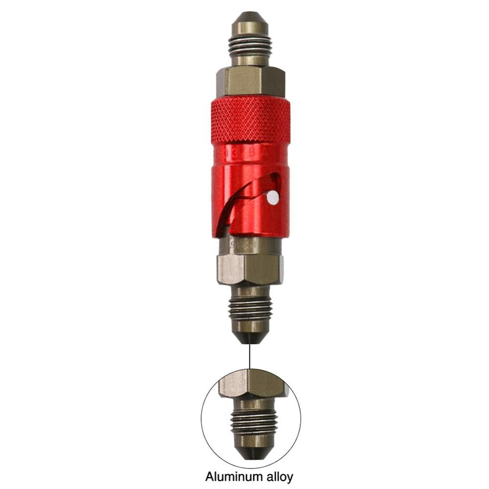 Motorcycle Brake Line Hose Aluminum AN3 Fluid Quick Release AN-3 Connect Fitting Adapter Kit for -Honda -Yamaha -KTM Cafe Racer