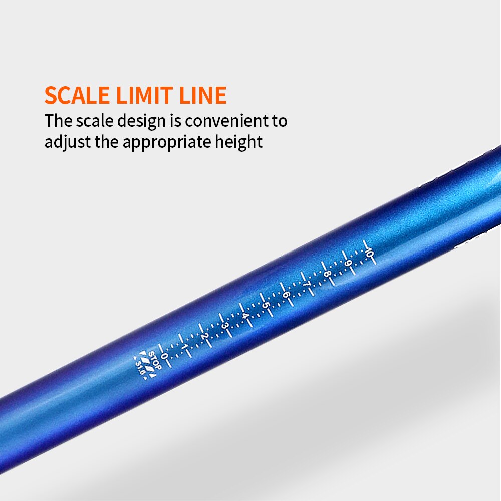 TOSEEK carbonio Seatpost abbagliare blu a viola Mtb Seatpost bicicletta Seatpost carbonio 27.2/30.8/31.6mm 350/400mm MTB bicicletta posto a sedere inviare