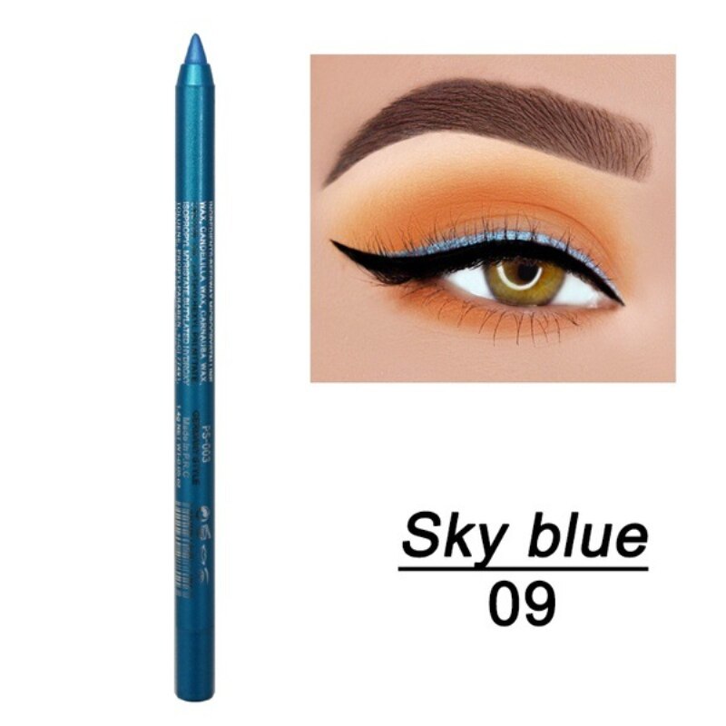 Eyeliner Waterproof Langdurige Professionele Sneldrogende Eye Liner Make-Koreaanse Cosmetica Gereedschap Maquillaje Te Gebruiken TSLM1: 09