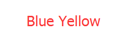 Sko tilbehør  yj004: Blå gul