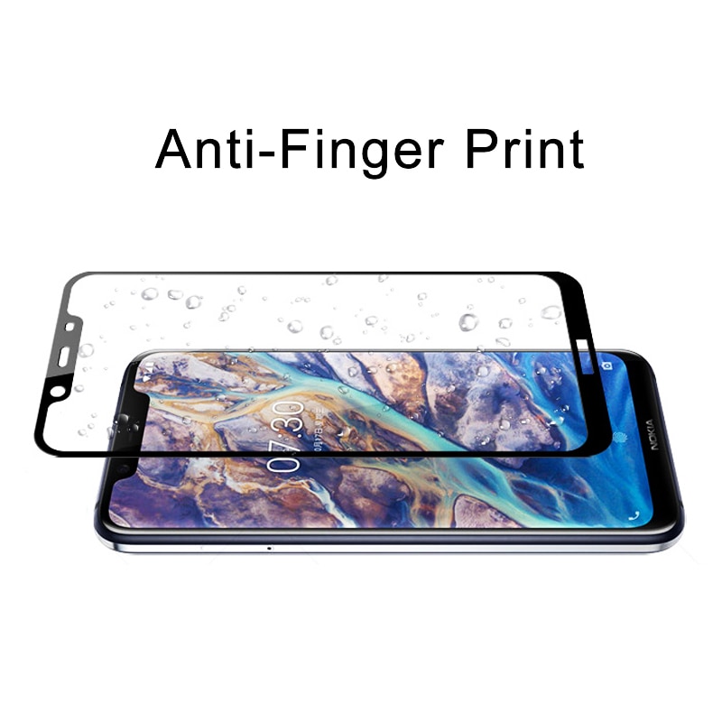 9d gehard glas voor nokia 6.1 7.1 1 plus schermbeschermer hoesje voor nokia 8.1 7.1 plus 4.2 3.2 3.1 6 7 8 x6 beschermfolie