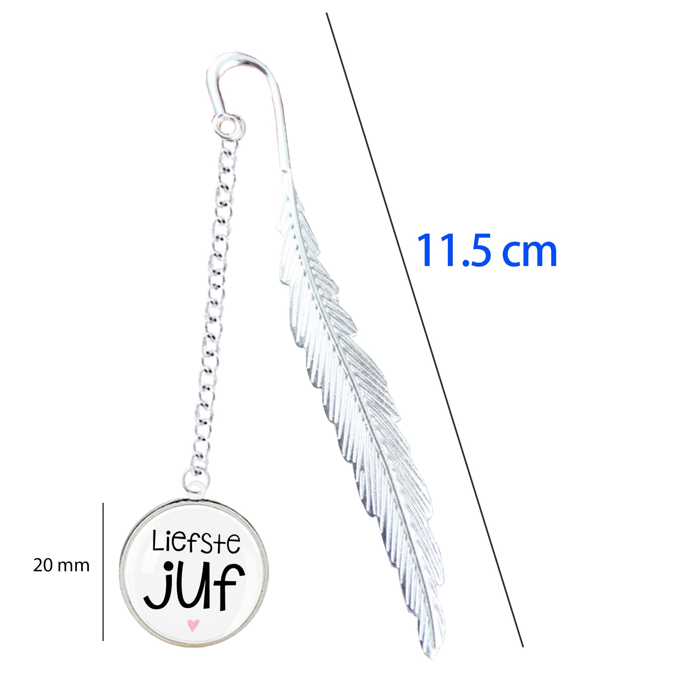 VOOR DE Liefste Juf leucste Meester Glass Marque páginas marcapáginas Signet bedankt juf cadeau carta gracias querido Maestro: 14