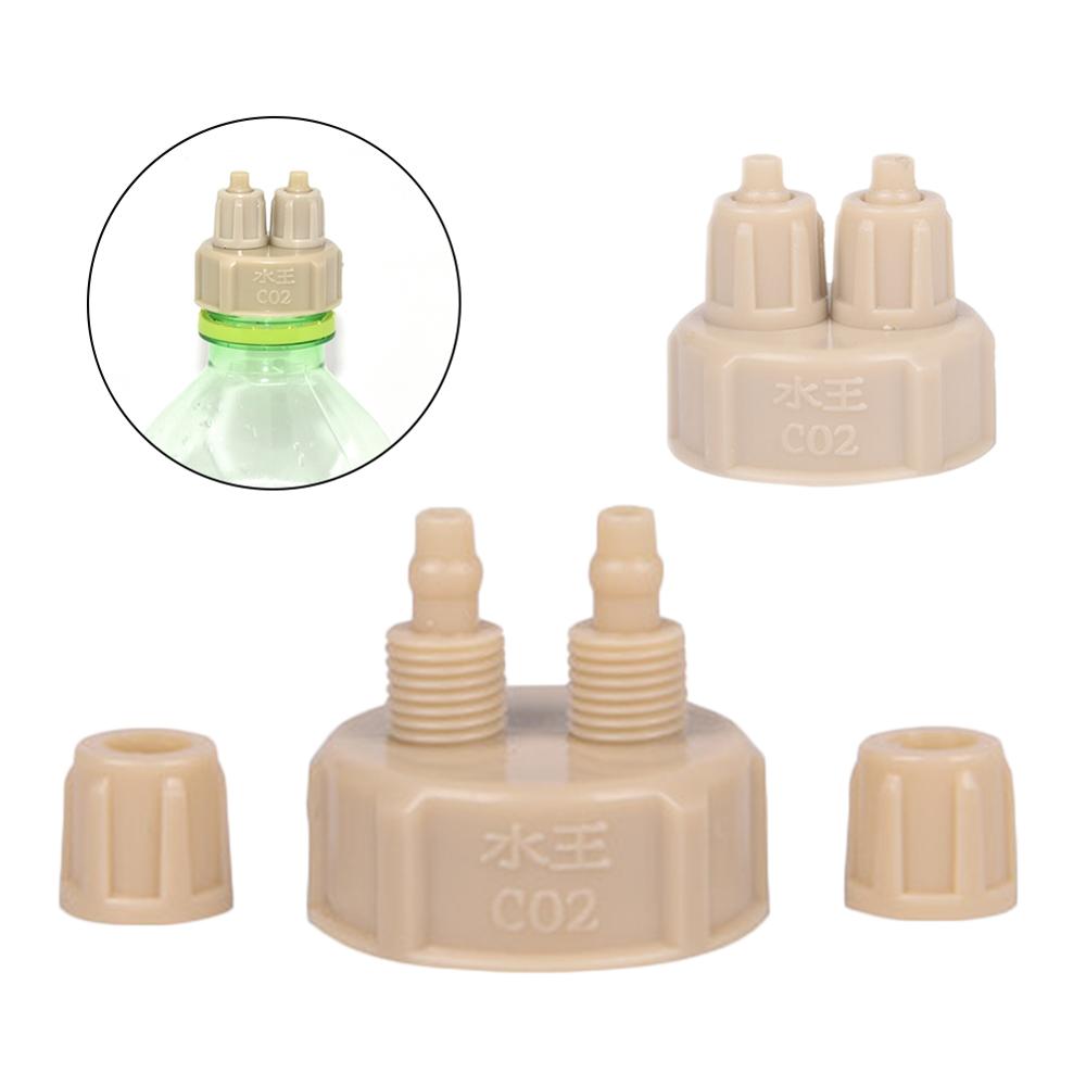 Kit de generador de aire para acuario, sistema de CO2 Pro, válvula de tubo, tapa de botella, tanque de peces, planta en vivo, bricolaje, Kit de herramientas,